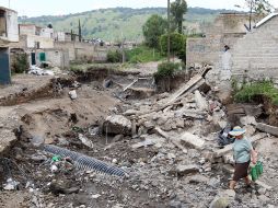 En Jalisco, el temporal ha dejado 10 municipios afectados por las inundaciones.  /
