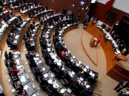 El pleno del Senado conmina a los congresos locales a establecer mecanismos de transparencia y rendición de cuentas. ARCHIVO  /