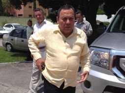 Jesús Zambrano encabezó la reunión para definir al coordinador del PRD en el Congreso local de Chilpancingo. NTX  /