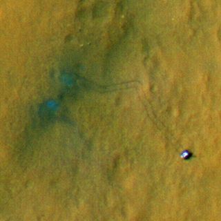 Curiosity deja sus marcas en Marte