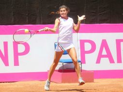 Termina el sueño para Marcela Zacarías en la categoría juvenil del certamen. ARCHIVO  /