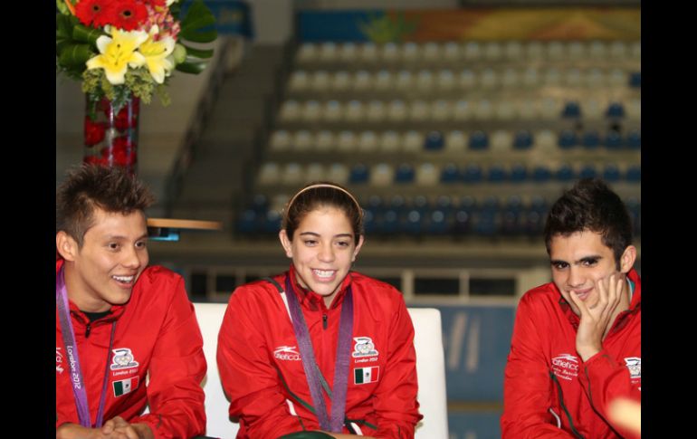 La Federación Mexicana de Clavados buscará repetir el éxito de Londres 2012 en Río 2016. ARCHIVO  /