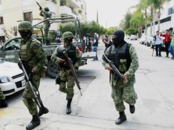 La Sedena responde a solicitud de las autoridades estatales. ARCHIVO  /