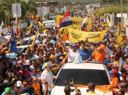 Las campañas electorales en Venezuela están en su punto más álgido. EFE  /