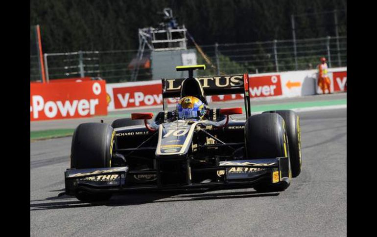 Esteban Gutiérrez buscara sacar puntos en el circuito de Monza. ESPECIAL  /
