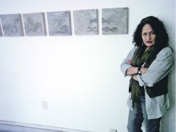 Rastros. La muestra de Edith Reynoso consta de 12 piezas en técnicas mixtas en tela y madera.  /