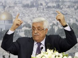 El presidente palestino Mahmoud Abbas reafirmó la determinación de su pueblo de pedir a la ONU el reconocimiento de Estado. AP  /