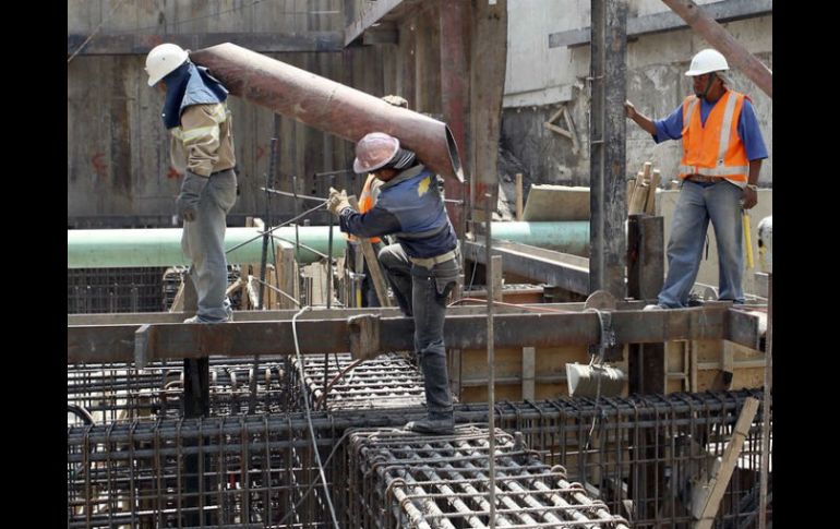 La construcción privada en junio de 2012 en Jalisco, representó el 74 por ciento del valor total del sector. ARCHIVO  /