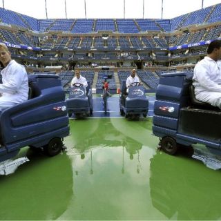 Mal tiempo obliga a posponer la final femenil del US Open