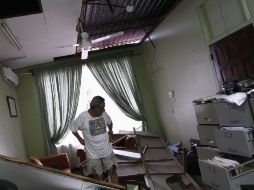 El terremoto del miércoles tuvo una intensidad de 7.6 grados. AFP  /