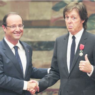 Paul McCarney recibe Legión de Honor