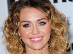 La cantante y actriz Miley Cyrus. ARCHIVO  /