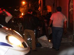 La agresión fue en el cruce de las calles Lidia García y José Miguel Sánchez en la Colonia Heliodoro Hernández.  /