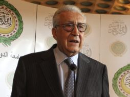 El argelino Brahimi inició su primera visita oficial como enviado de la ONU y de la Liga Árabe tras suceder a Kofi Annan. EFE  /