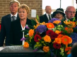 El técnico fue inhumado luego de exequias nacionales, en presencia de la primer ministro electa de la provincia Pauline Marois. REUTERS  /