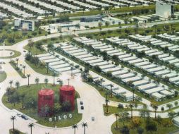 Proyección del fraccionamiento Los Silos, según la constructora.  /