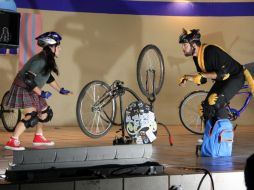 La obra que estrenó en las instalaciones de la universidad Guadalajara Lamar.  /