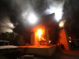 EU condenó el ataque contra el consulado estadounidense en la ciudad libia de Bengasi, Libia. REUTERS  /