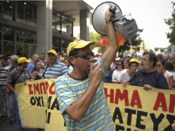 En total, cuatro marchas distintas se sucedieron esta mañana, protagonizadas por diferentes colectivos de trabajadores públicos. EFE  /