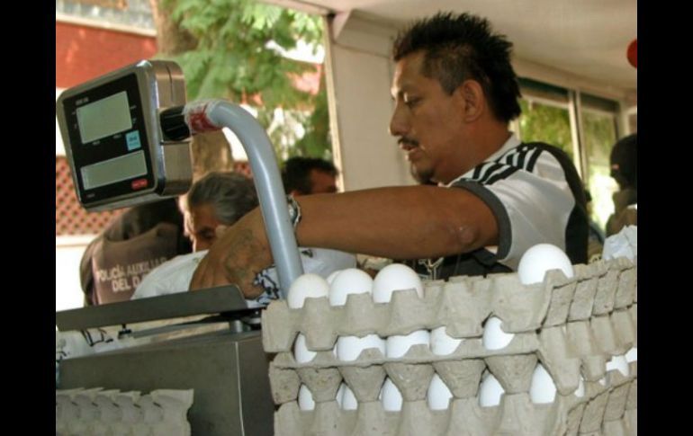 Las autoridades aseguran que desde hace tres semanas se ha notado una disminución en el precio del huevo. ARCHIVO  /