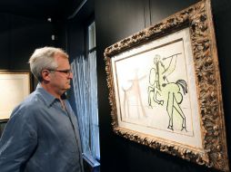 La muestra apuesta por artistas consagrados como Picasso y otros menos famosos. ARCHIVO  /