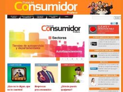 La Profeco puso en marcha la segunda etapa del Portal del Consumidor, con el que contribuye a promover la transparencia. ESPECIAL  /