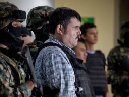 Costilla Sánchez fue presentado esta mañana por elementos de la Marina. XINHUA  /