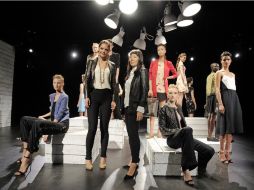 La colección constó de 14 looks sencillos inspirados en el ''casual-chic''  /