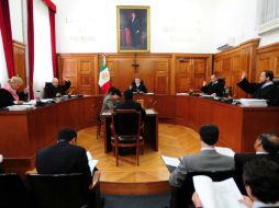 Los ministros dieron un plazo de 48 horas para que los legisladores corrigieran errores. ARCHIVO  /