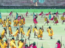 Color. La representación abarcó desde la época prehispánica. XINHUA  /