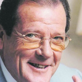 Roger Moore, actor con suerte