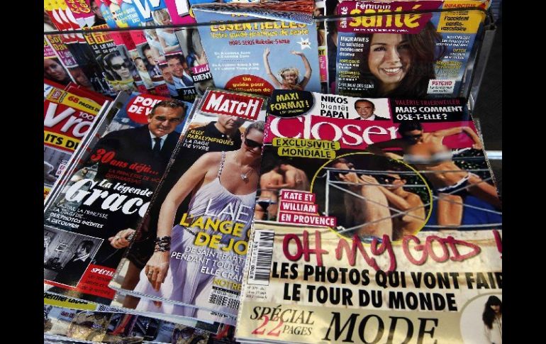 La publicación que revela las imágenes sobresale entre la prensa del espectáculo. REUTERS  /