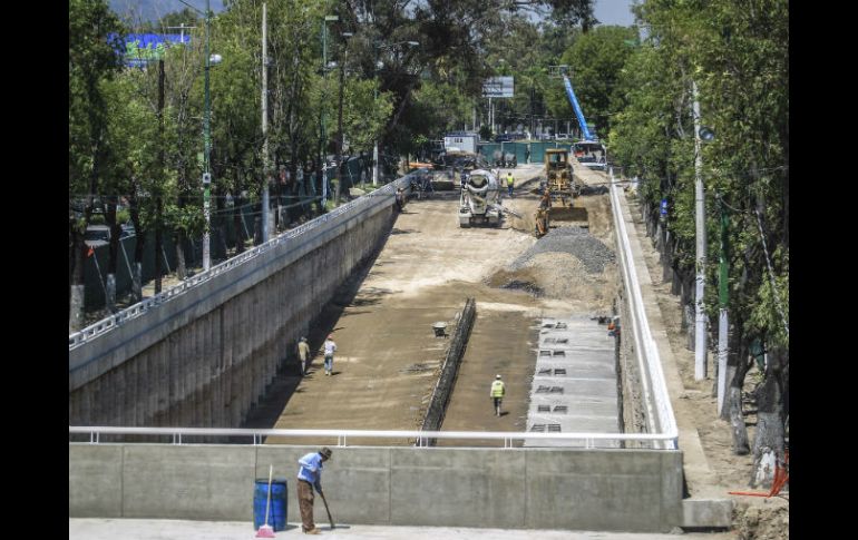 Se mantiene la proyección de terminar túneles en Vallarta hacia finales de noviembre.  /