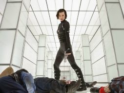 La quinta cinta de la franquicia de acción de Sony Screen Gems es protagonizada por Milla Jovovich. EFE  /