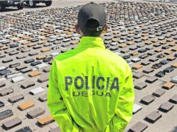 Agentes antinarcóticos de Colombia han dado duros golpes al narcotráfico en los últimos tres días. XINHUA  /