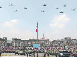 Las Fuerzas Armadas mostraron las más recientes adquisiciones en armamento y equipo de apoyo para operaciones tácticas. NTX  /