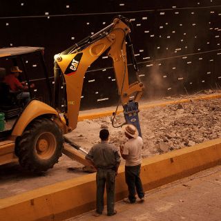 Vialidad realiza operativo por trabajos en López Mateos