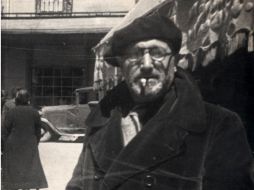 León Felipe fue también actor de teatro para una compañía itinerante. ESPECIAL  /