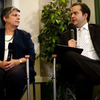 México y EU deben profundizar cooperación: Poiré y Napolitano