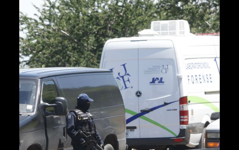 Los cuerpos fueron localizados la mañana de ayer, a la altura del kilómetro 18+100, dentro del ejido Modelo. ARCHIVO  /