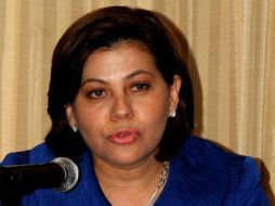 Rosalinda Vélez aseguró que con esta reforma laboral el marco se apega a la OIT. ARCHIVO  /