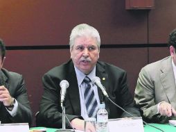Carlos Aceves del Olmo, presidente de la comisión que discute la reforma laboral, no secunda el proyecto de la Presidencia.EL UNIVERSAL  /