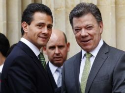 Peña Nieto se reunió además con empresarios colombianos y mexicanos. REUTERS  /