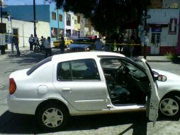 La víctima viajaba a bordo de un Nissan Platina, blanco, con placas de circulación JJY- 6628.  /