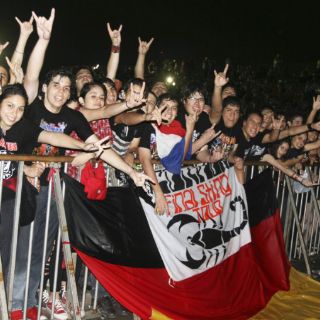 Lluvia impide show de Scorpions en Paraguay
