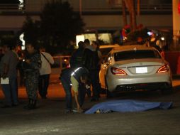La agresión se registró en el estacionamiento del lugar.  /