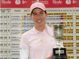Carlota Ciganda se ha convertido en una de las golfistas más prestigiadas de españa. ESPECIAL  /