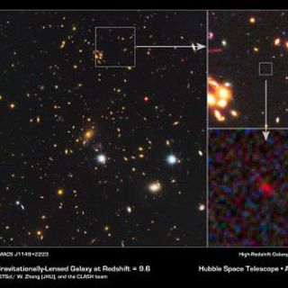 Descubren una galaxia de más de 13 mil millones de años