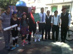 Integrantes del proyecto proyecto ''Al Teatro en Bici''.  /