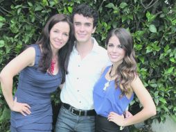 En familia. Julieta Bilbao de Silva, Rubén y Julieta Silva Bilbao.  /